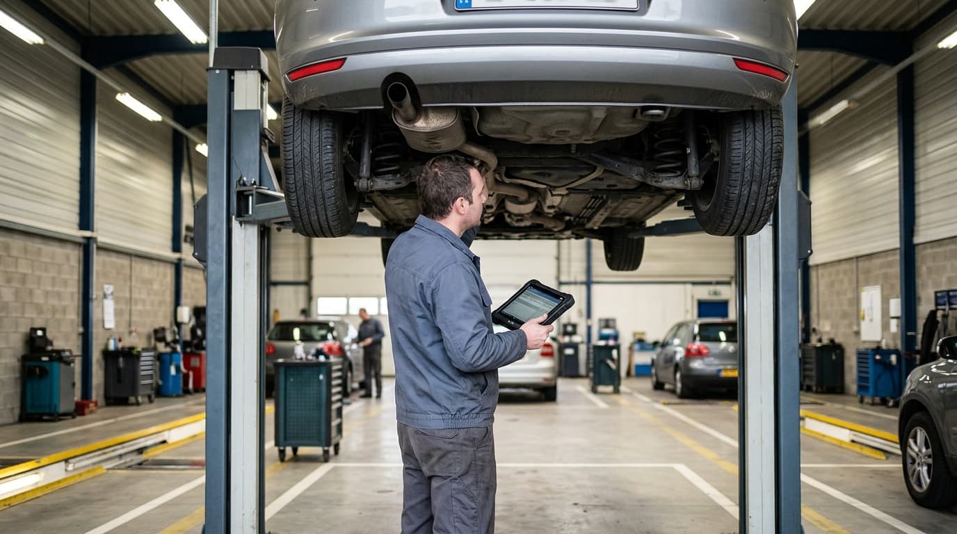 Passage au contrôle technique en Belgique, vérification des équipements de bord